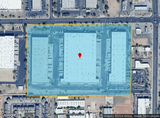  2937 E Broadway Rd, Phoenix, AZ Parcel Map