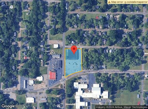  536 Vineville St, Fort Valley, GA Parcel Map