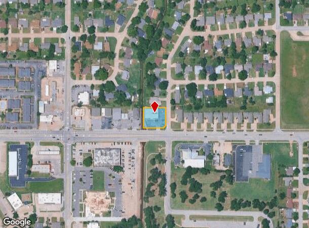  401 W Vandament Ave, Yukon, OK Parcel Map