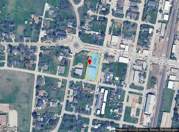  120 S Tarrant St, Crowley, TX Parcel Map