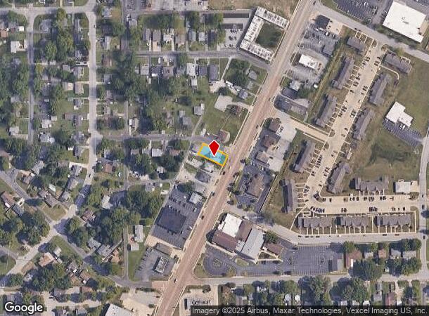  1509 Vandalia St, Collinsville, IL Parcel Map