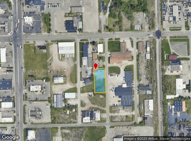  1830 Kelso St, Flint, MI Parcel Map