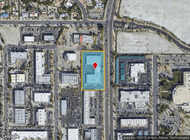  1281 N Gene Autry Trl, Palm Springs, CA Parcel Map