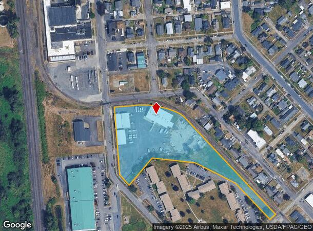  80 Sw Chehalis Ave, Chehalis, WA Parcel Map