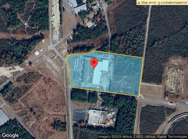  Airport Rd, Maxton, NC Parcel Map