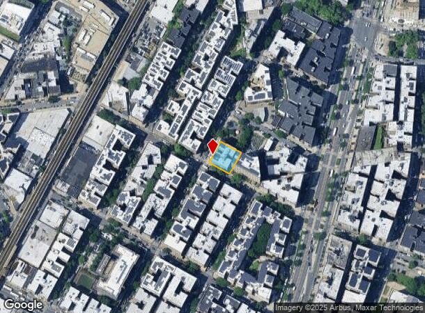  1506 Walton Ave, Bronx, NY Parcel Map
