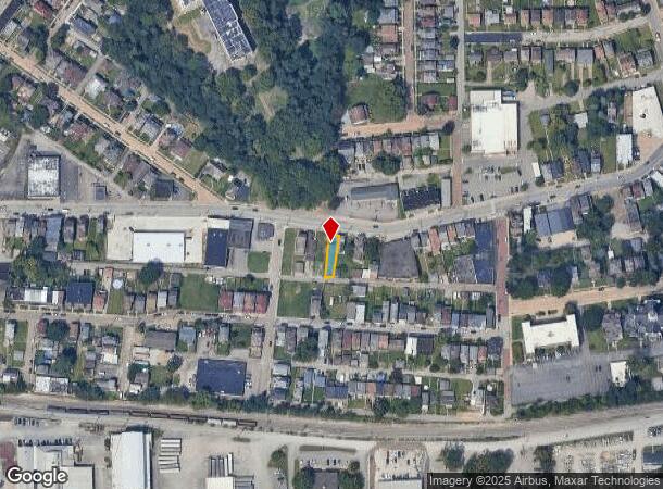  1135 Chartiers Ave, Mc Kees Rocks, PA Parcel Map