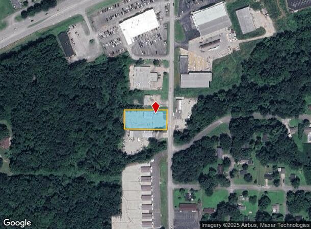  707 N Broadway St, Florence, AL Parcel Map