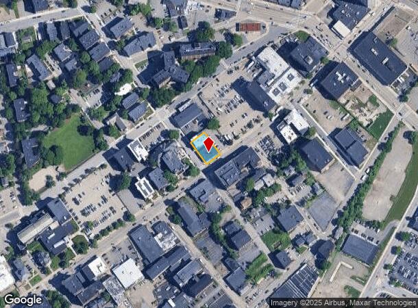  702 Main St, Worcester, MA Parcel Map