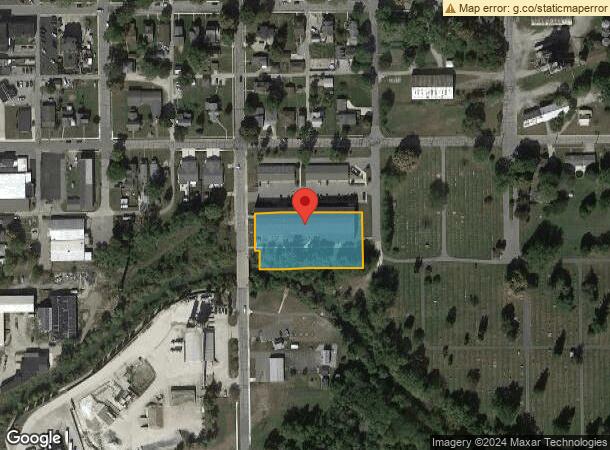  307 S Whitley St, Columbia City, IN Parcel Map