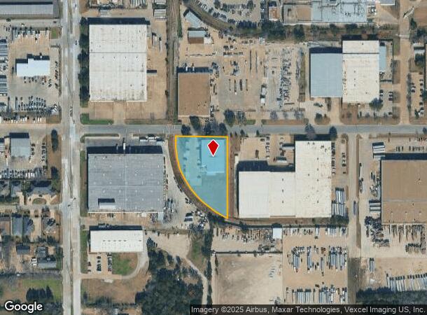  4242 Platinum Way, Dallas, TX Parcel Map