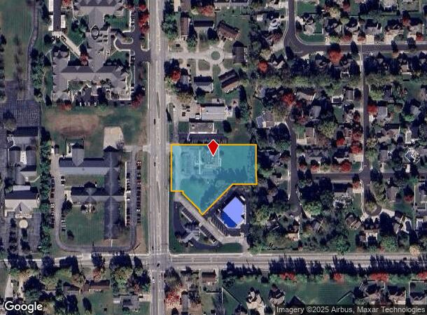 3581 Central Ave, Columbus, IN Parcel Map