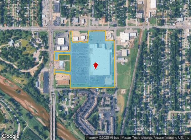  501 E Pawnee St, Wichita, KS Parcel Map