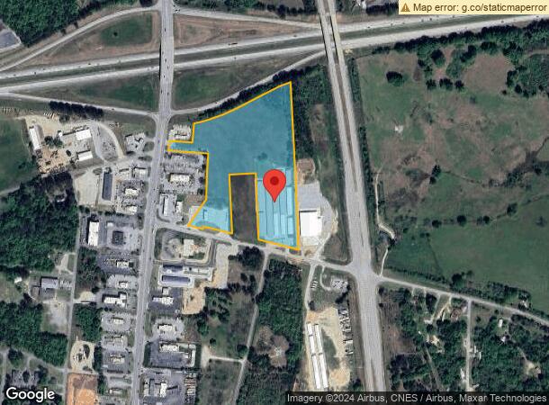  1840 Dallas Dr, Thomson, GA Parcel Map