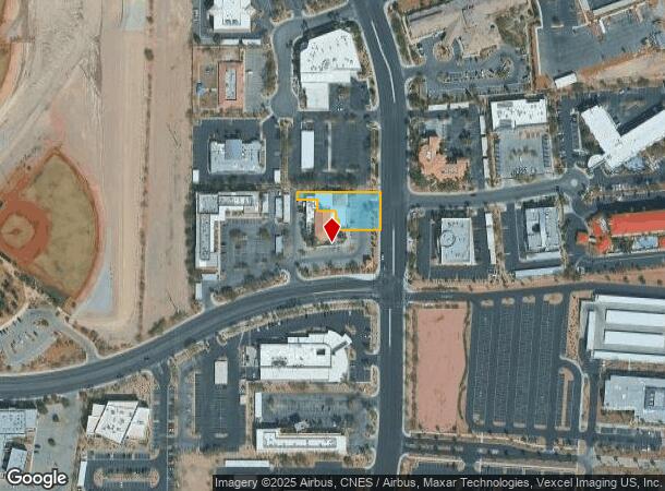  2801 N Tenaya Way, Las Vegas, NV Parcel Map