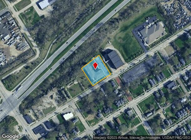 1127 Champlain St, Toledo, OH Parcel Map