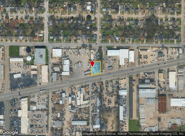  1608 E Main St, Grand Prairie, TX Parcel Map