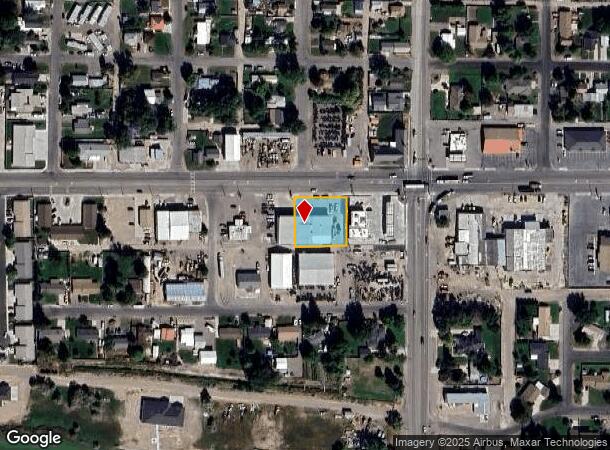  25 W Ellis St, Paul, ID Parcel Map