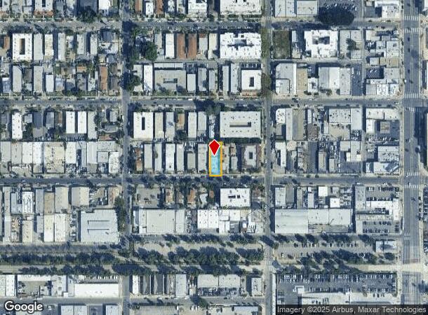  14623 Calvert St, Van Nuys, CA Parcel Map