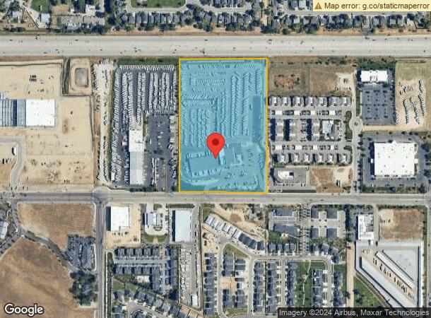  1300 W Overland Rd, Meridian, ID Parcel Map