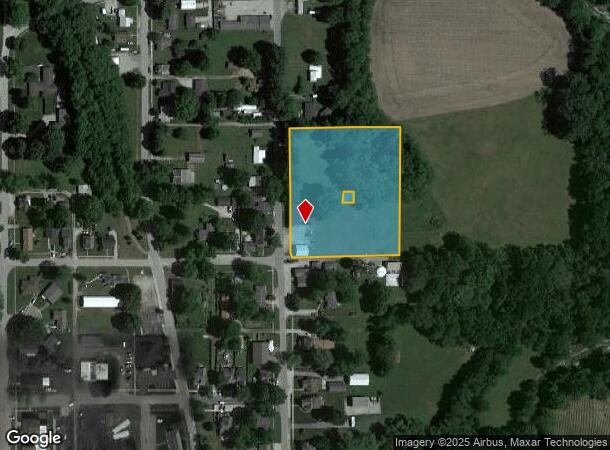  310 N Front St, Thorntown, IN Parcel Map