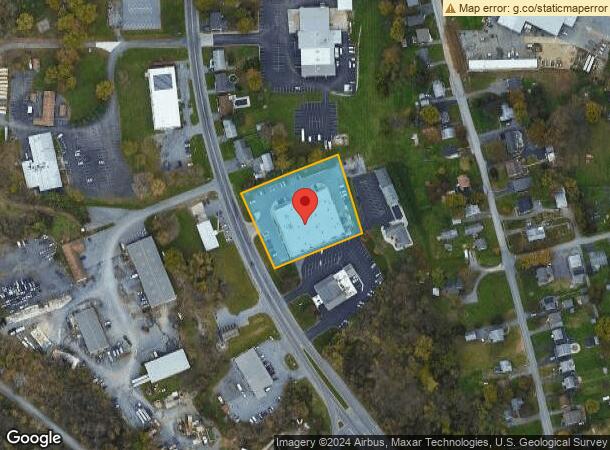  415 S Conococheague St, Williamsport, MD Parcel Map