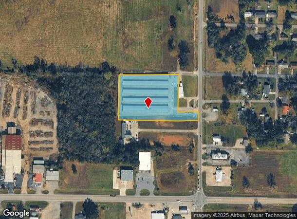 1207 N Main Ct, Beebe, AR Parcel Map