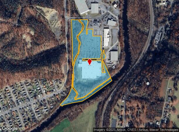 313 Thacker Ave, Covington, VA Parcel Map