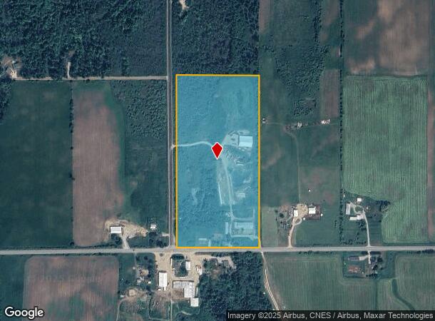  3740 18Th Rd, Escanaba, MI Parcel Map