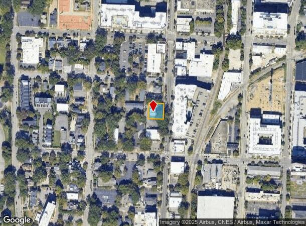  215 Glenwood Ave, Raleigh, NC Parcel Map