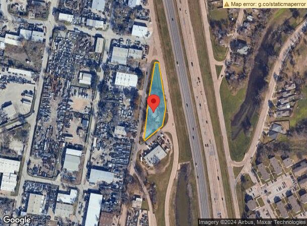  2323 N Walton Walker Blvd, Dallas, TX Parcel Map