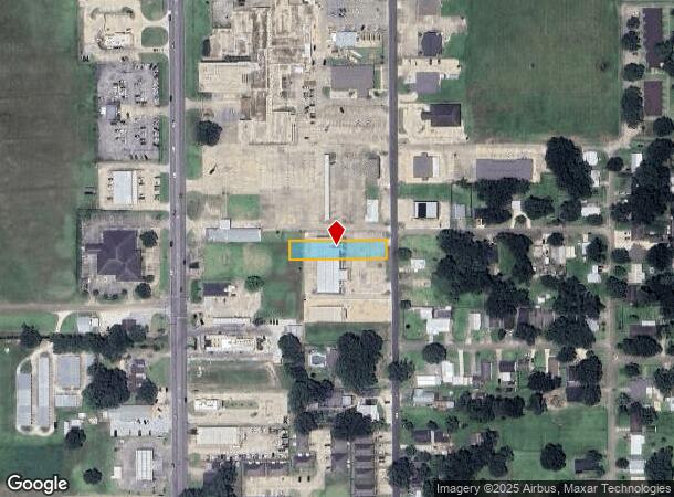 1615 Johnson St, Jennings, LA Parcel Map