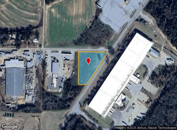  405 Pine St, Unadilla, GA Parcel Map