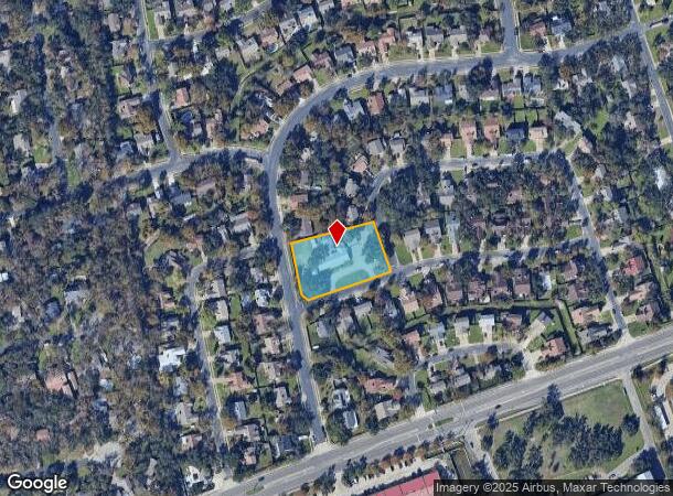 8830 Cainwood Ln, Austin, TX Parcel Map