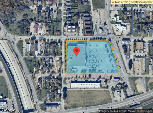  215 N Carrier Pkwy, Grand Prairie, TX Parcel Map