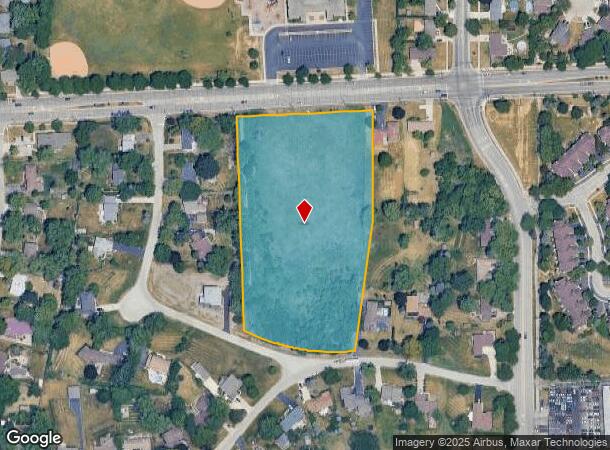 738 Crest Ave, Schaumburg, IL Parcel Map