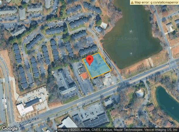 7229 Albemarle Rd, Charlotte, NC Parcel Map