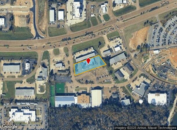 2610 Courthouse Cir, Flowood, MS Parcel Map