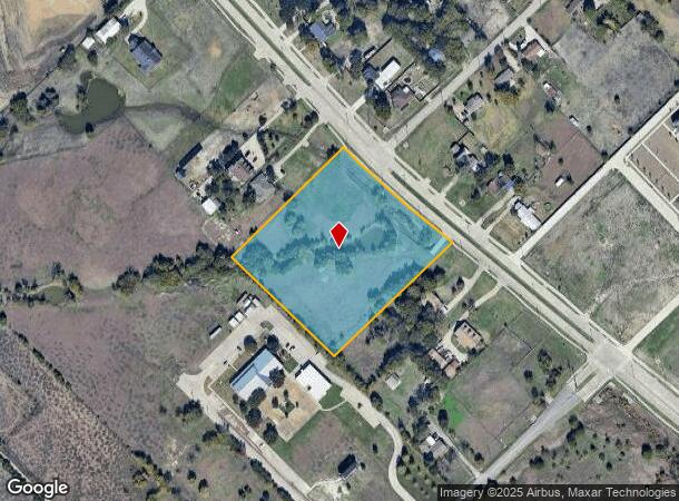  8701 Merritt Rd, Rowlett, TX Parcel Map
