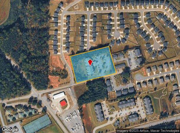 201 Walnut Hill Dr, Easley, SC Parcel Map