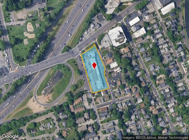  1209 E Main St, Stamford, CT Parcel Map