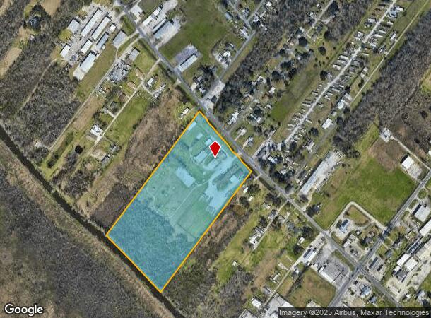  2075 Bayou Blue Rd, Houma, LA Parcel Map