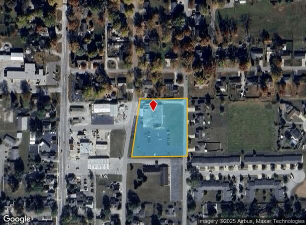 410 N Metts St, Ossian, IN Parcel Map