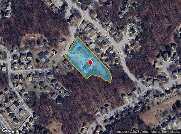 9881 Harmony Ln, Laurel, MD Parcel Map