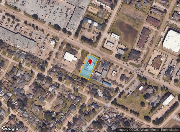 3100 Broadway St, Pearland, TX Parcel Map