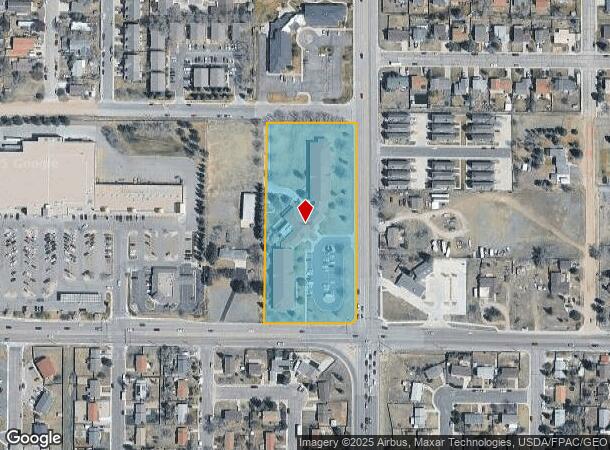 4606 N College Dr, Cheyenne, WY Parcel Map