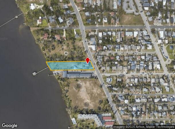  830 S Peninsula Dr, Daytona Beach, FL Parcel Map