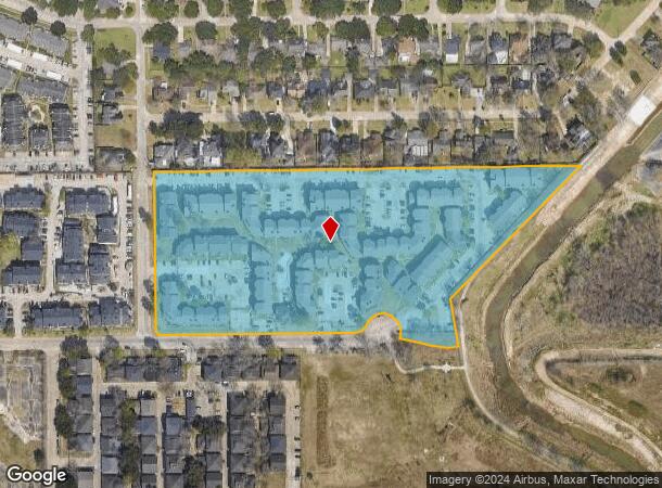  5300 De Soto St, Houston, TX Parcel Map