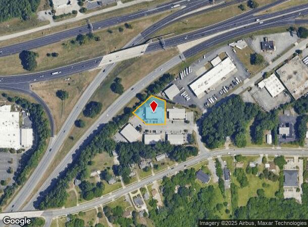  516 Teague St, Greensboro, NC Parcel Map