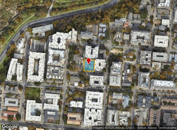  1008 W 25Th 1/2 St, Austin, TX Parcel Map